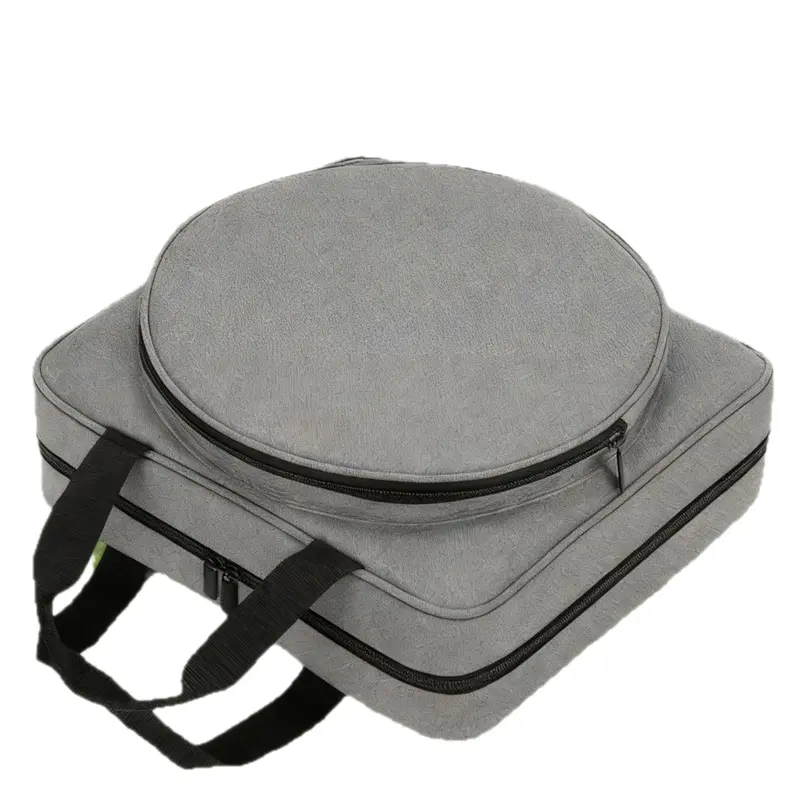 Portable PU EVA Tool Case – Large Capacity Zipper Storage Bag With Mesh Pocket, Lightweight Carrying Box For Power Tools, Outdoor Work & Electric Tools (Square)