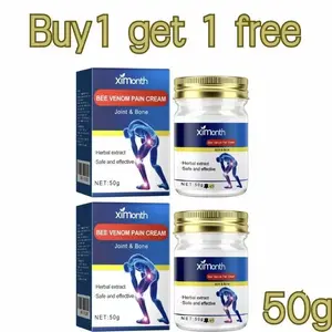 Buy 1 Get 1 Free Soothing Cream for Sore Joints and Tired Legs Herbal Relief 50g for Daily Comfort