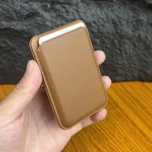 Phone Wallet for iPhone 17 Pro Max 16 15 14 13 12 Pro Max Plus Not for iPhone For MagSafe Wallet, Magnetic Card Holder with Adjustable Stand, PU Leather