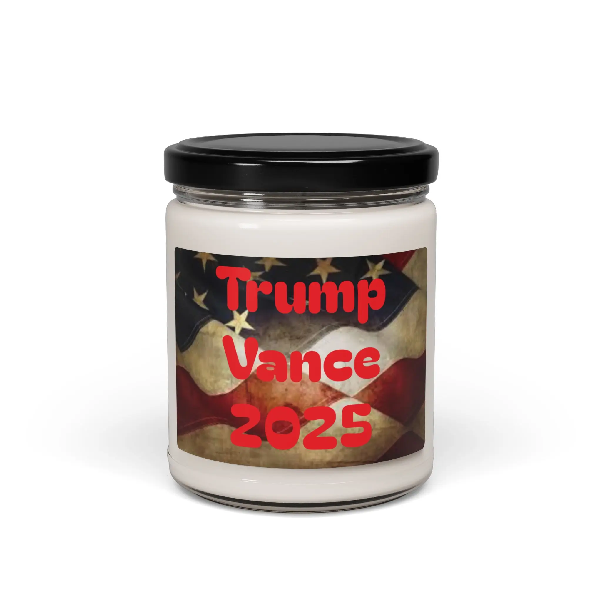 Patriotic Scented Soy Candle | Trump Vance 2025 | Unique Gift for Republicans, Home Decor, Election 2024, or Independence Day