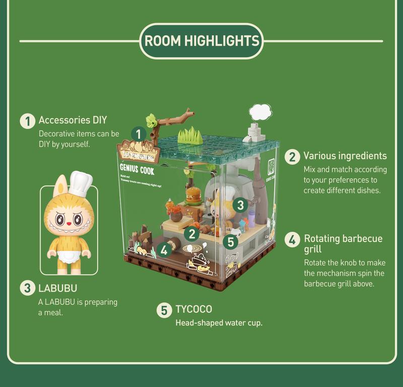 POP MART THE MONSTERS Forest Secret Base Series Blocks Part 2