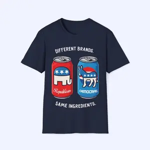 Different Brands Same Ingredients Shirt, Viral Political Parody