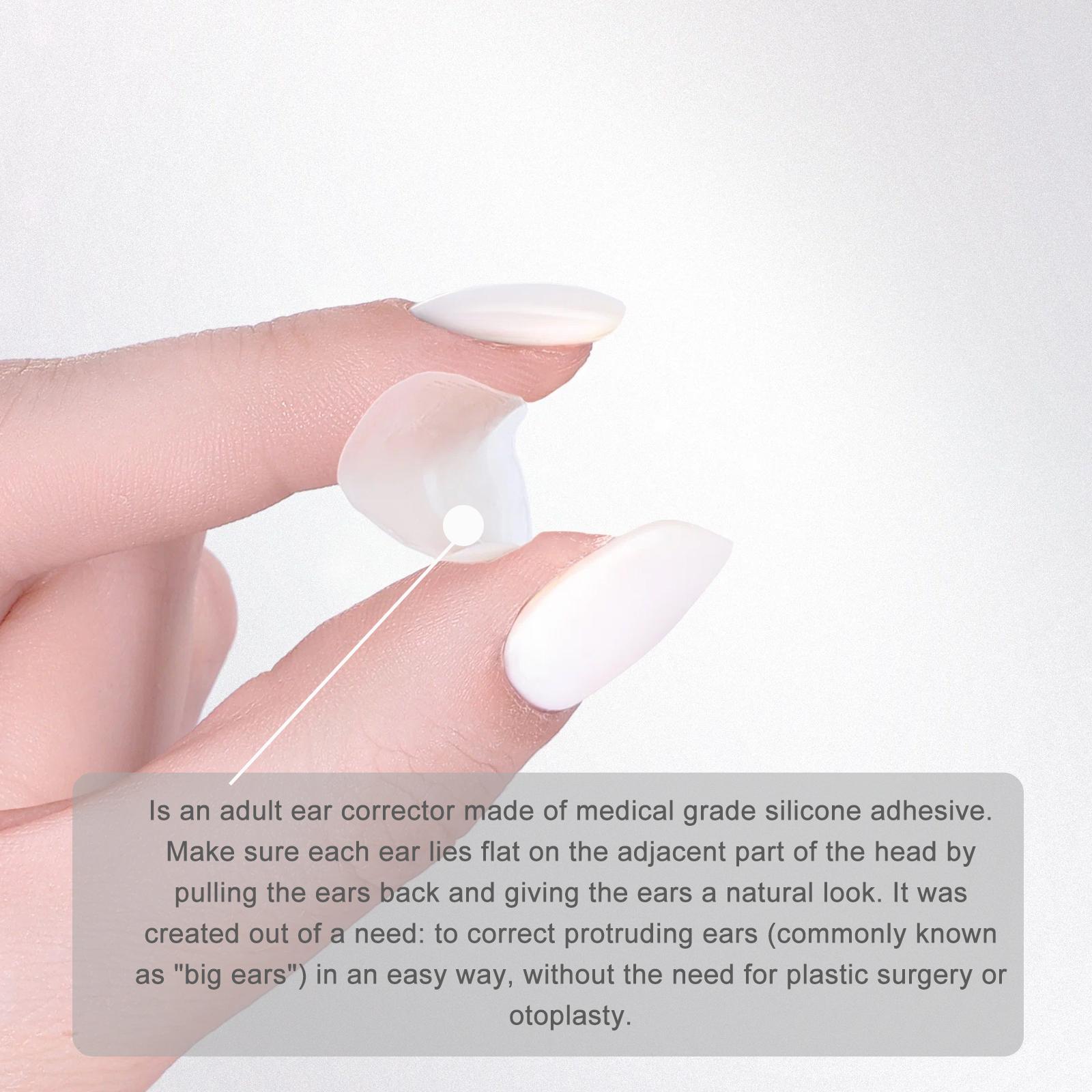 Ear Correction Patch Waterproof Invisible Ear Lift Tape Comfortable Adhesive Ear Support Shaping Prominent Ear Stabilizer Natural Looking Contouring Beauty Accessory