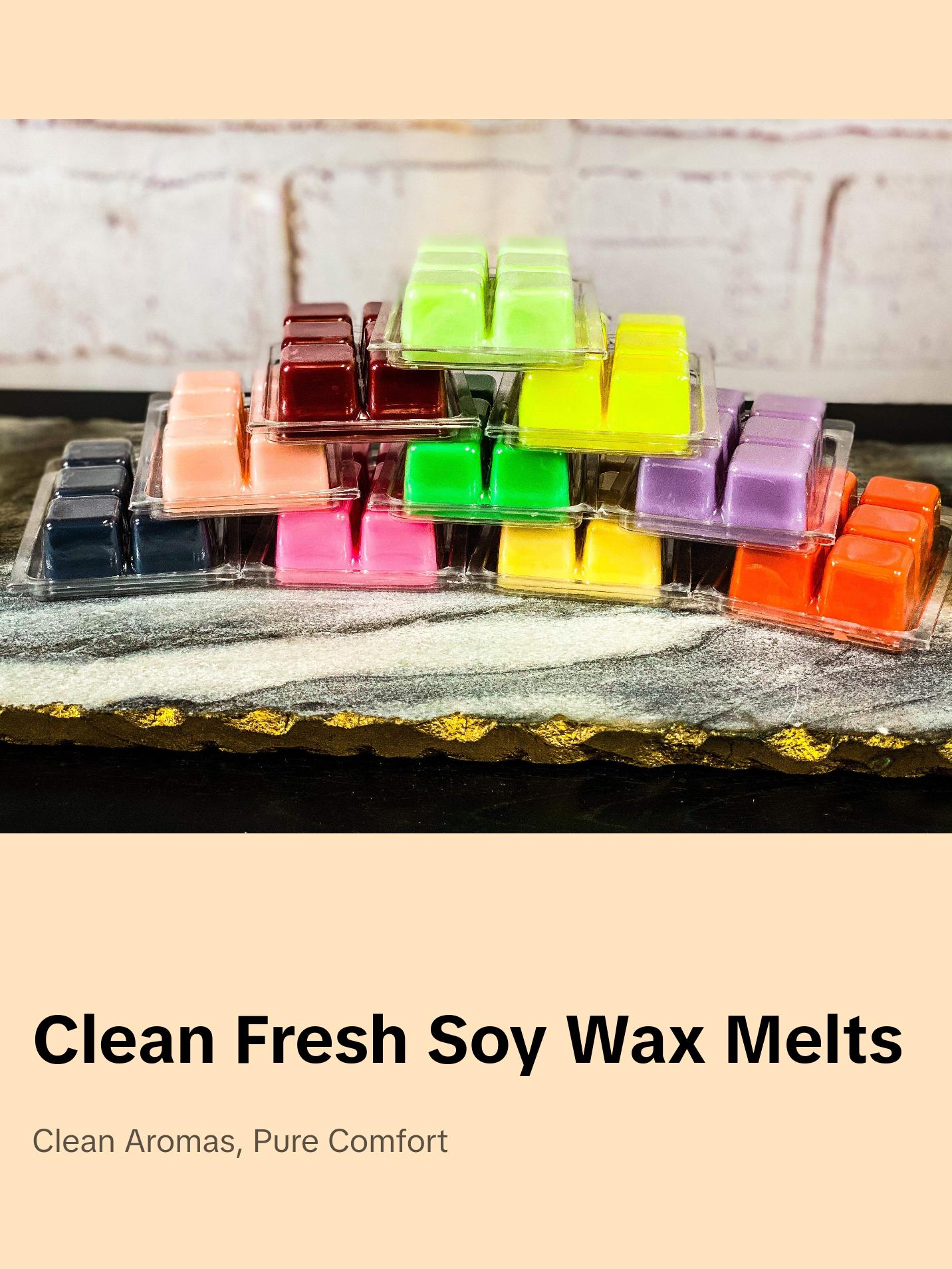 Soy Wax Melt: Clean & Fresh Scents