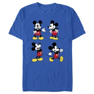 Men's Mickey & Friends Four Retro Mice T-Shirt