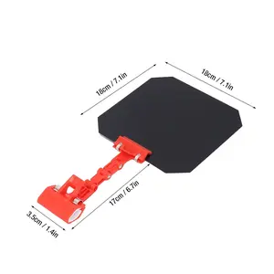 Welding Blackout Panel with Handle, Welding Accessories for Multiple Welding Applications, 2 Shape Options (Circular, Square)