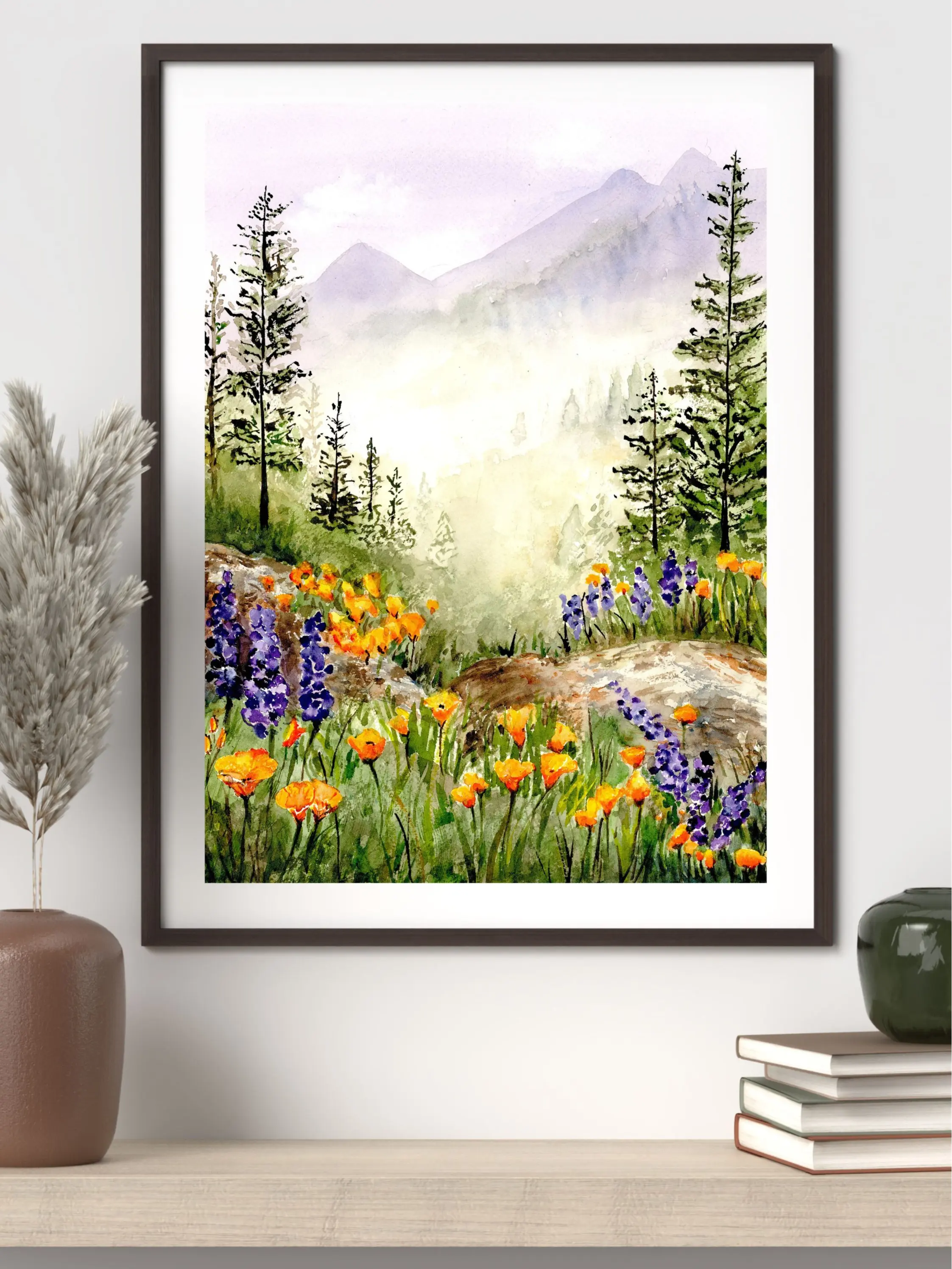 Heavenly Freedom Art Print Nature inspired home decor