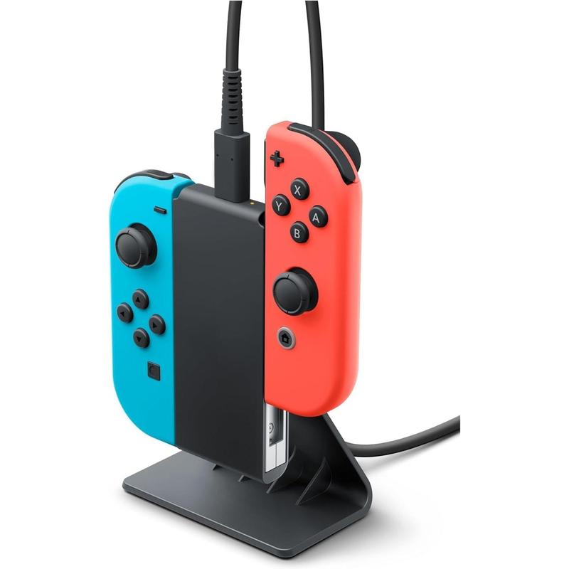 P-PDT05   Joycon Charging Stand (Two - Way) - 2 Way Switch Joy Con Controller Charger Charging Accessories with Charging Cable - NOT for Joycon Gen 2 Controller