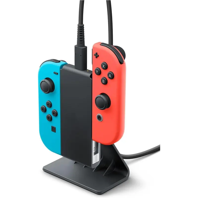 P-PDT05   Joycon Charging Stand (Two - Way) - 2 Way Switch Joy Con Controller Charger Charging Accessories with Charging Cable - NOT for Joycon Gen 2 Controller