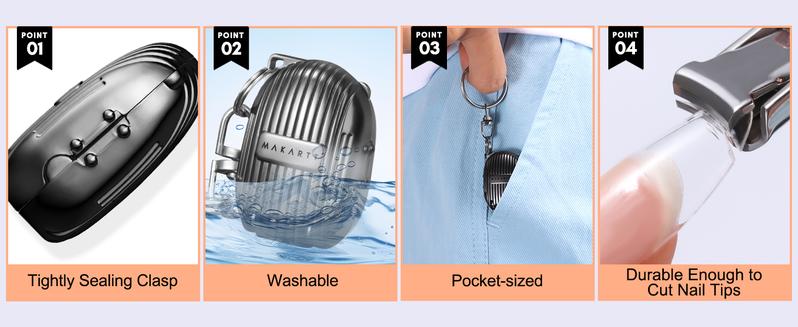 Makartt Nail Clipper Foldable Nail Cutter, Pink Gold Nail Trimmer, Mini Fingernail Clipper with Keyring Stainless Steel Portable Manicure tools for Salon Home Travel Nail kit Nail Care Aesthetic Makartt Nail Clipper Foldable Nail Cutter, Pink Gold Nail Trimmer, Mini Fingernail Clipper with Keyring Stainless Steel Portable Manicure tools for Salon Home Travel Nail kit Nail Care Aesthetic