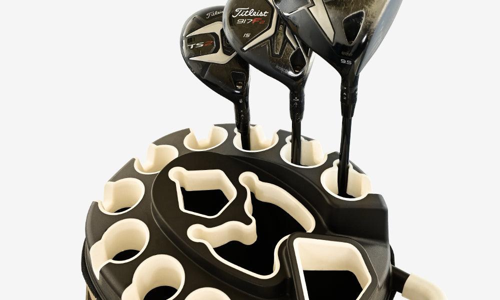 Ask Echo T-LOCK 2.0 14 Way Organizer Dividers Golf Quiet Cart Bag