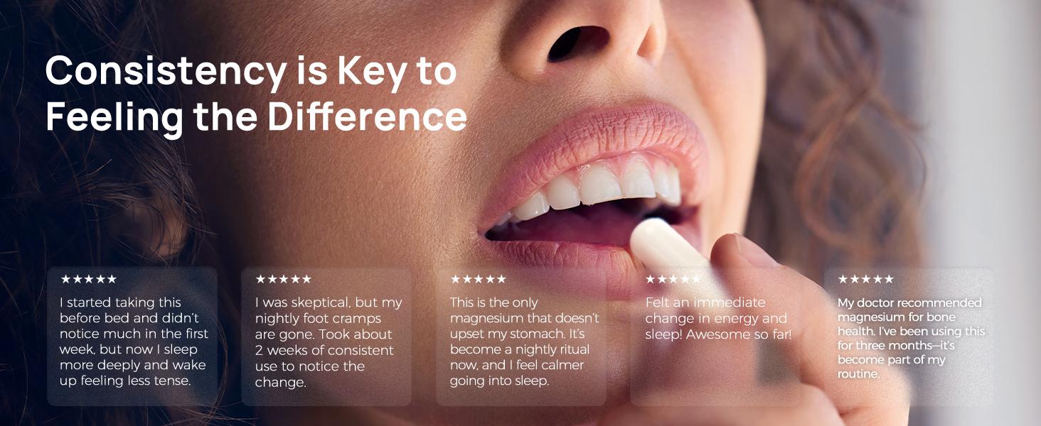 Selerb Magnesium Complex 300mg – 4 Types of Magnesium with B6, D3, Zinc, Slippery Elm – Sleep, Relaxation & Muscle Suppor Dietary t – 90 Capsules Healthcare Fitness Edible