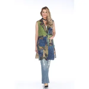 Mixed Olive Print Tunic