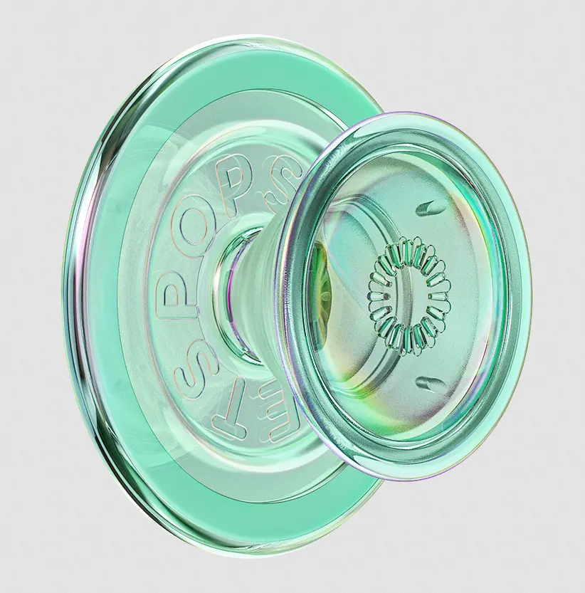 popsockets Iridescent Turquoise  MagSafe PopGrip