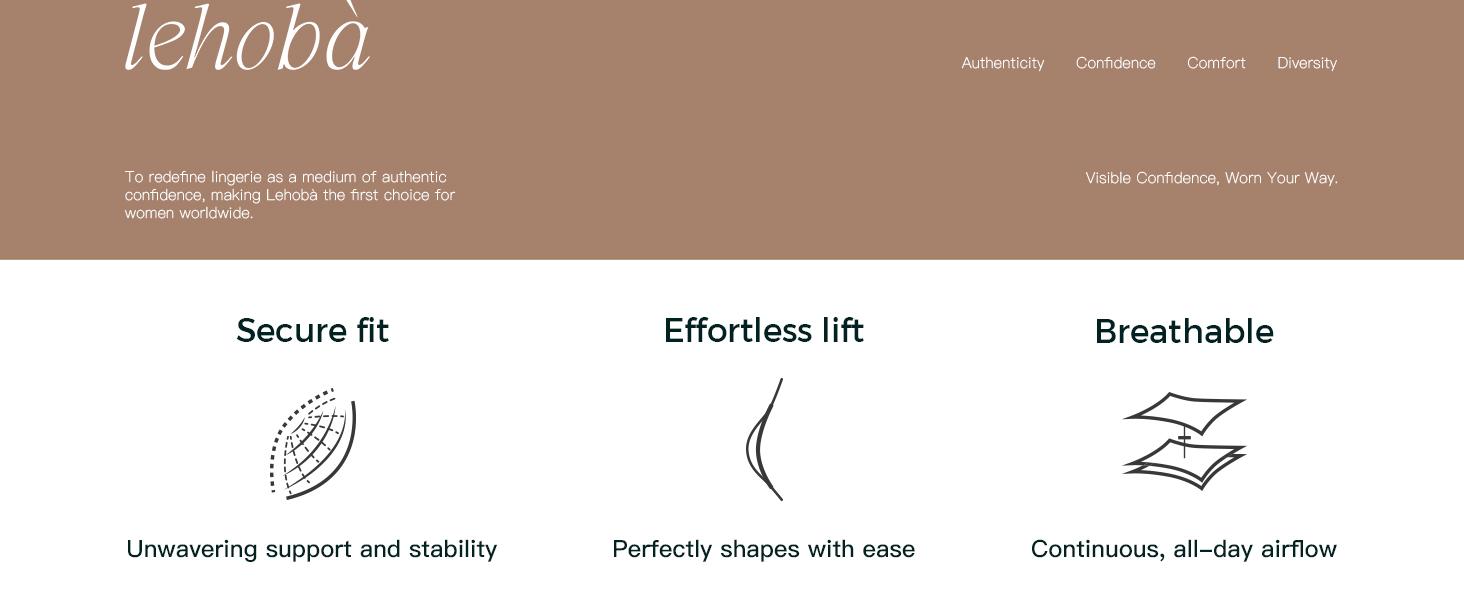 Lehoba Women's Deep V Wireless Push Up Bra Minimalist Supportive Jelly Bra Seamless Comfortable Bras Adjustable Straps & Full Coverage Seamless Everyday Comfort Bralettes with Removable Padding & Replace Padding