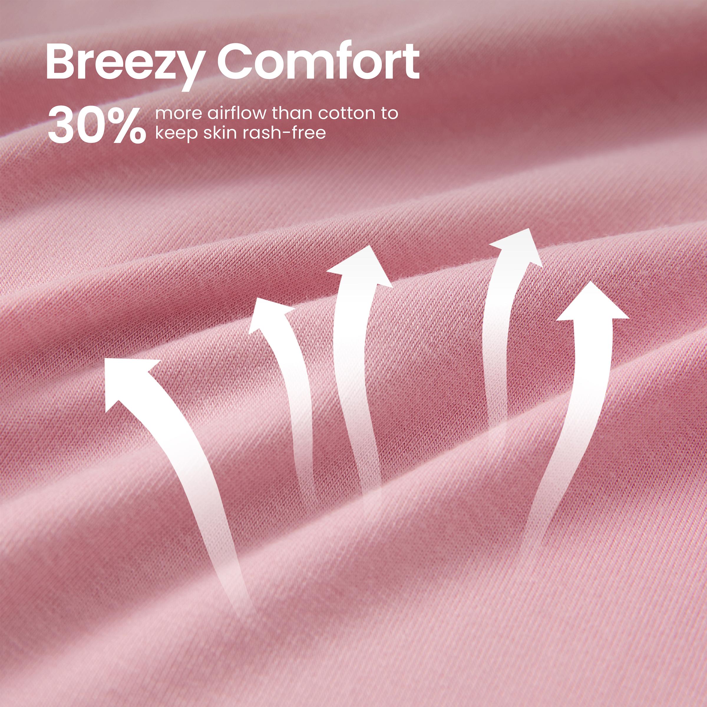 PATPAT Baby Pajama with Bamboo Viscose, Footie Jumpsuit Romper with 2-Way Zipper for Baby Boy Girl Toddler Sleeper Sleepwear