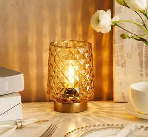 MJ PREMIER Battery Operated Lamp with Timer Small Cordless Lamps Cordless Table Lamp Beside Lamps Modern Touch Night Light for Home Decor, Bedside, Kitchen, Shelf, Hallway, Emergency, Gift