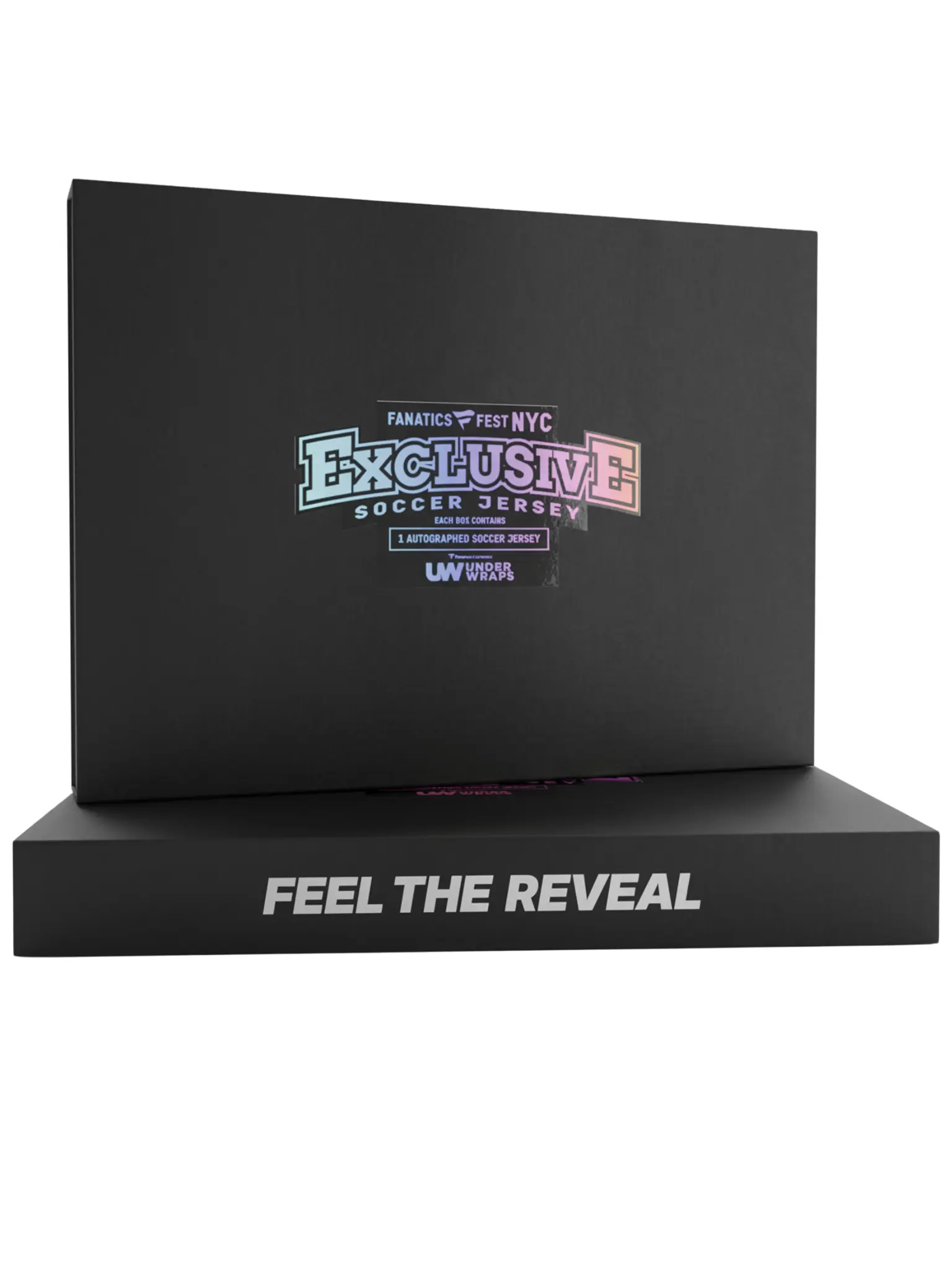 2026 Fanatics Under Wraps Autographed Soccer Jersey Single Mystery Box - Fanatics Fest NYC Exclusive