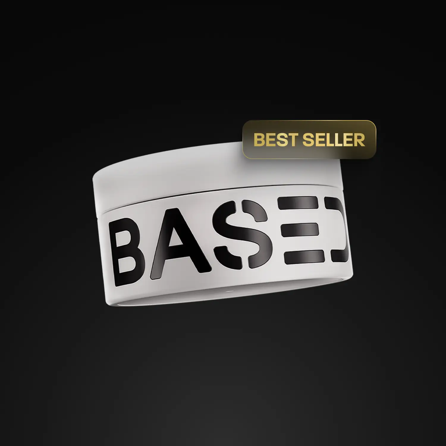 BASED Hair Clay - Strong Hold Matte Finish 3oz Jar Shea Butter Beeswax Essential Clays