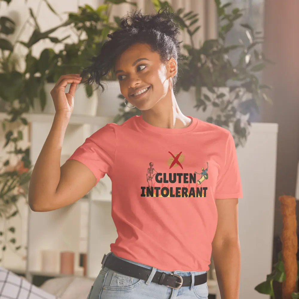 Gluten Intolerant Short-Sleeve Unisex T-Shirt