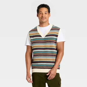 Men's V-Neck Sweater Vest - Goodfellow & Co