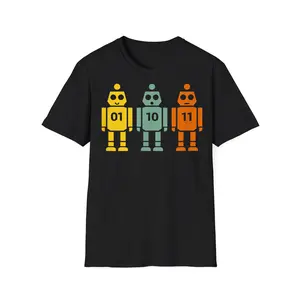 01 10 11 Robot T-Shirt