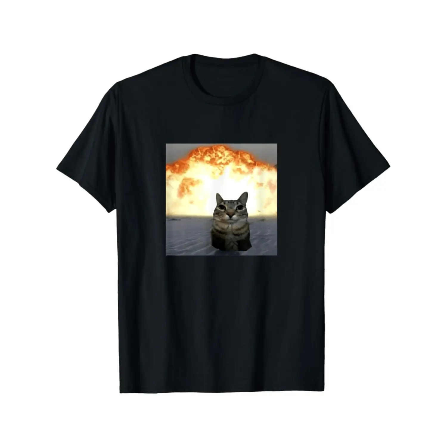 Black Cat Graphic T Shirt For Stylish Casual Wear