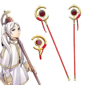 Frieren Inspired Mage Staff Cosplay Prop – 160cm Fantasy Anime Accessory Elegant Aesthetic