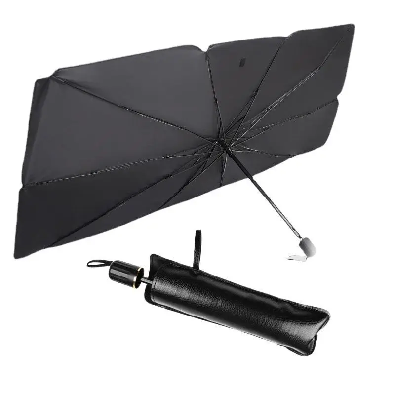 Sunshade Umbrella, Foldable Exterior Accessory for Car Windshield Cooling, Ideal for Daily Use