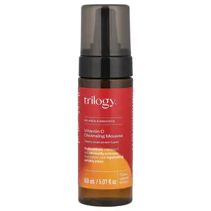 Trilogy Vitamin C Cleansing Mousse, 5.07 fl oz (150 ml)