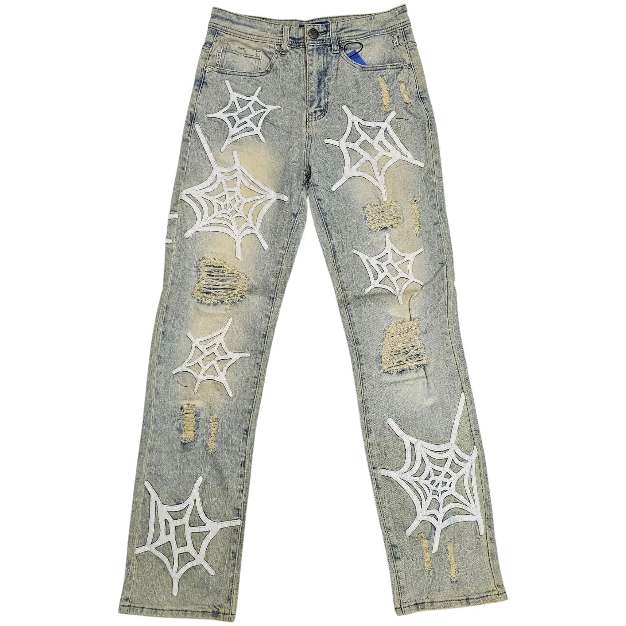REBEL WEBSTAR STRAIGHT FIT JEANS LIGHT VINTAGE 651611