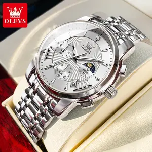 OLEVS new multifunctional chronographable men's watch fashion style 2892