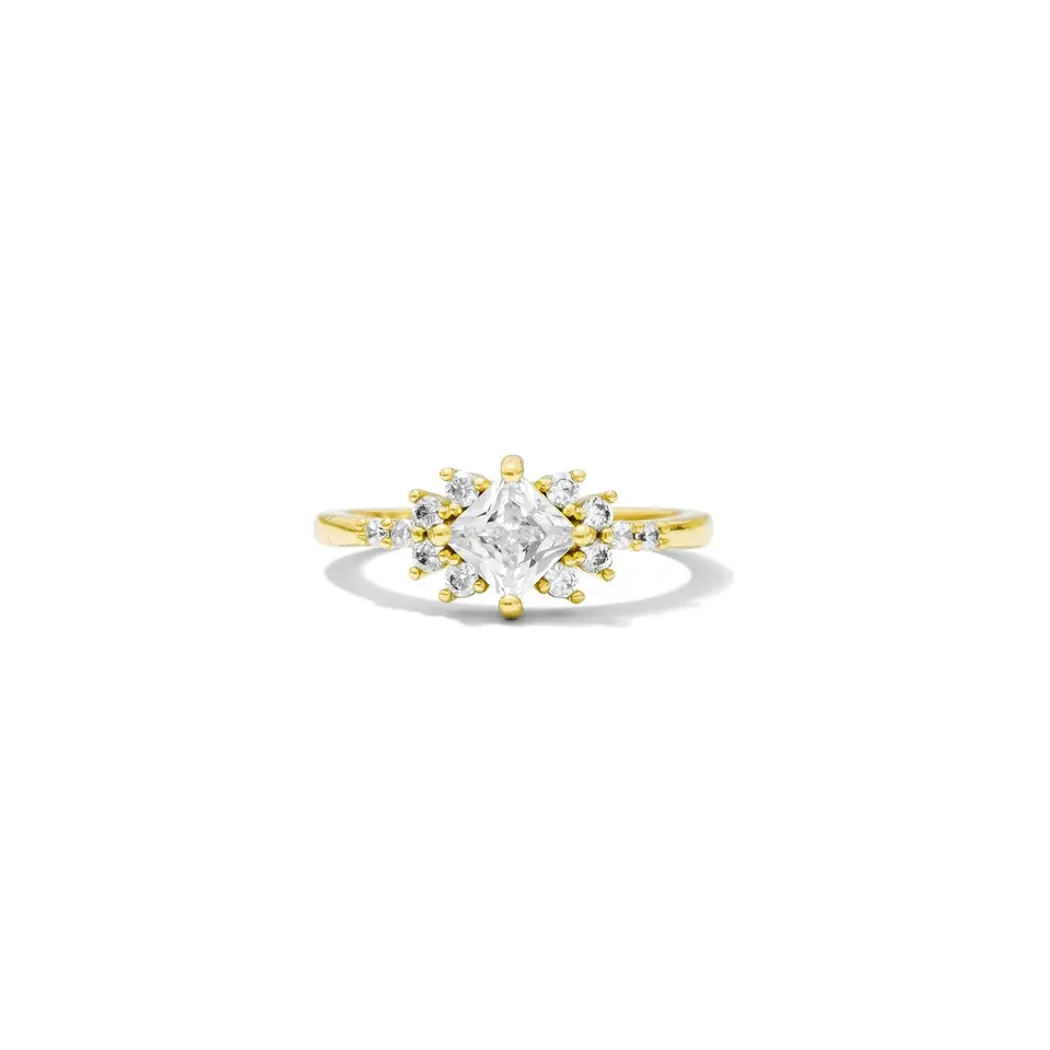 Little diamond ring