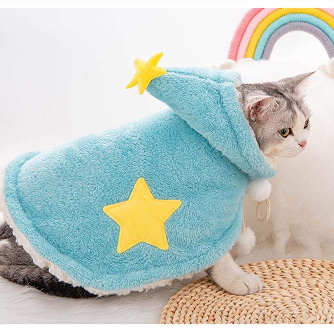 Puppy Cloak Nightgown For Autumn And Winter Plus Velvet Thickening