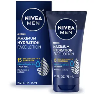 NIVEA Men Maximum Hydration Lotion w/ SPF 15 2.5oz