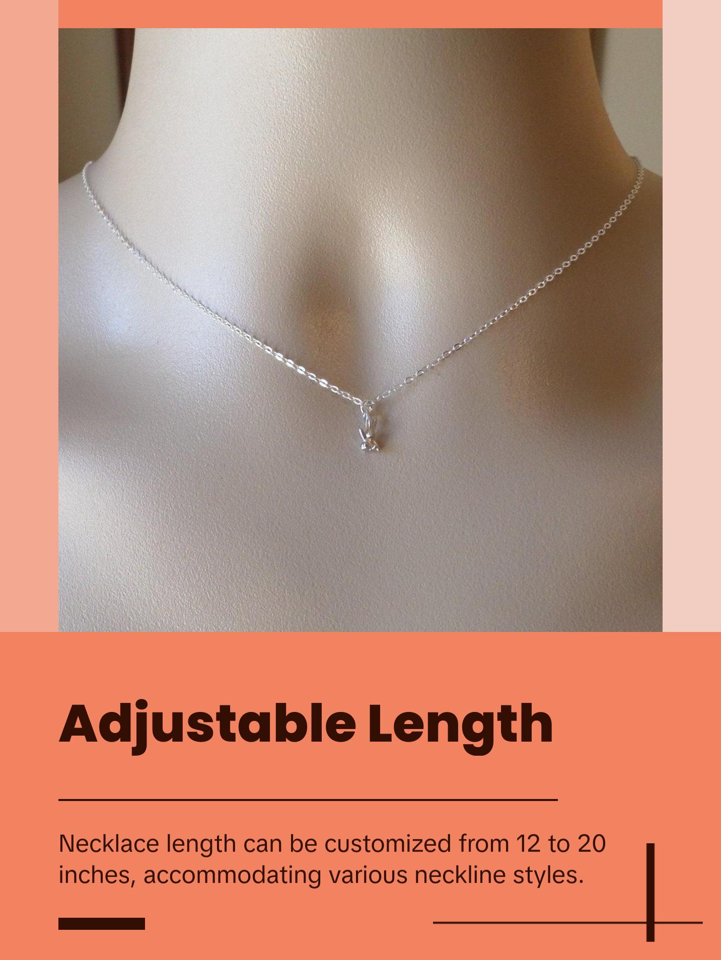 Silver Rabbit Necklace - Super Tiny Silver Rabbit Necklace, Sterling Silver Necklace, Animal Jewelry, Easter Jewelry, Easter necklace Silver Rabbit Necklace - Super Tiny Silver Rabbit Necklace, Sterling Silver Necklace, Animal Jewelry, Easter Jewelry, Easter necklace