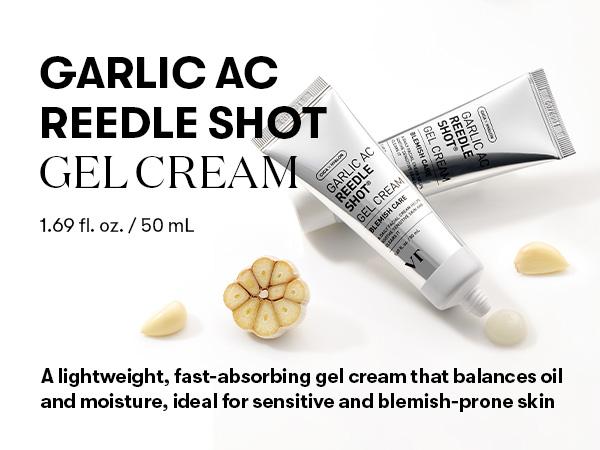 [VT Official] Garlic AC Reedle Shot Gel Cream / Spot Cream / Acne care, Reedle Shot Spot Care & Moisturizer, Garlic Exosome, Soothing & Calming, Blemish Care, Acne prone skin friendly