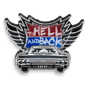 Supernatural "To Hell and Back" Enamel Pin
