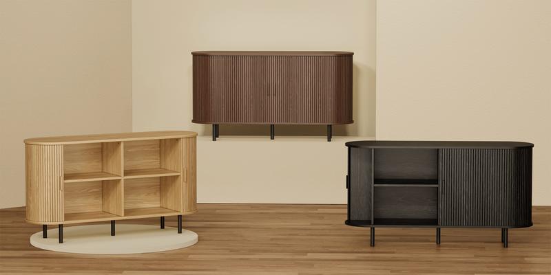 【Valentine's Day gift & Sliding Doors Design】ONBRILL 40/55/63" Gorgeous Fluted Buffet Cabinet, Coner Coffee Bar With Storage, Mid Century Modern Sideboard with Adjustable Shelf, Accent Wood Console Table for Kitchen Entryway Living Room Furniture 【Valentine's Day gift & Sliding Doors Design】ONBRILL 40/55/63" Gorgeous Fluted Buffet Cabinet, Coner Coffee Bar With Storage, Mid Century Modern Sideboard with Adjustable Shelf, Accent Wood Console Table for Kitchen Entryway Living Room Furniture