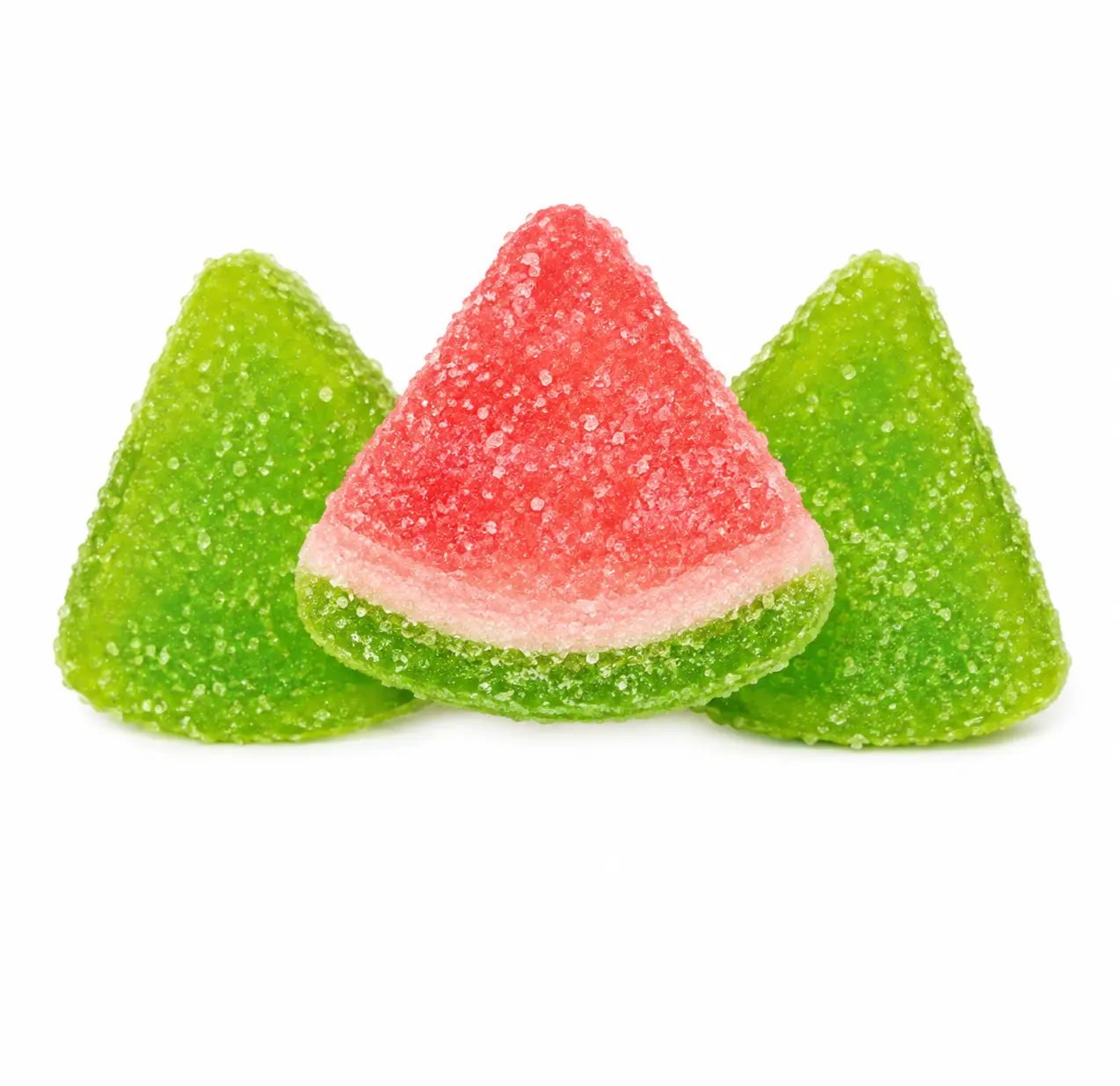 Albanese Gummi Watermelon Slices 4.5 lb – Sweet & Sour Watermelon Gummy Candy, Soft & Chewy Fruit Slices, Bulk Candy