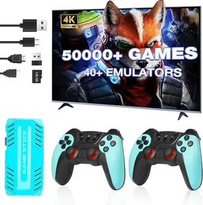 U36 4K HDMI Retro Game Console | 50000+ Games Dual Wireless Controllers 128GB