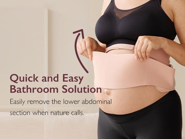 Momcozy Pregnancy Belly Band YB001 & YB002, CozySupport Ergonest Maternity Belly Band, Invisible Pregnancy Belt for Back, Abdomen, Waist tiktok shop，A