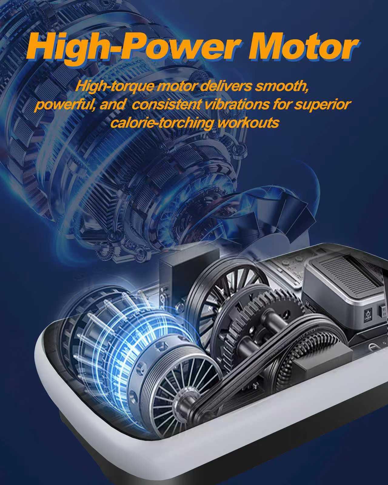 HopHorse 3D Vibrating Plate Exercise Machine with Remote Control – 1-99 Speed Levels, 5 Auto Modes, 400LB Whole Body Workout Fitness Equipment for Home Gym, Women & Men Gift