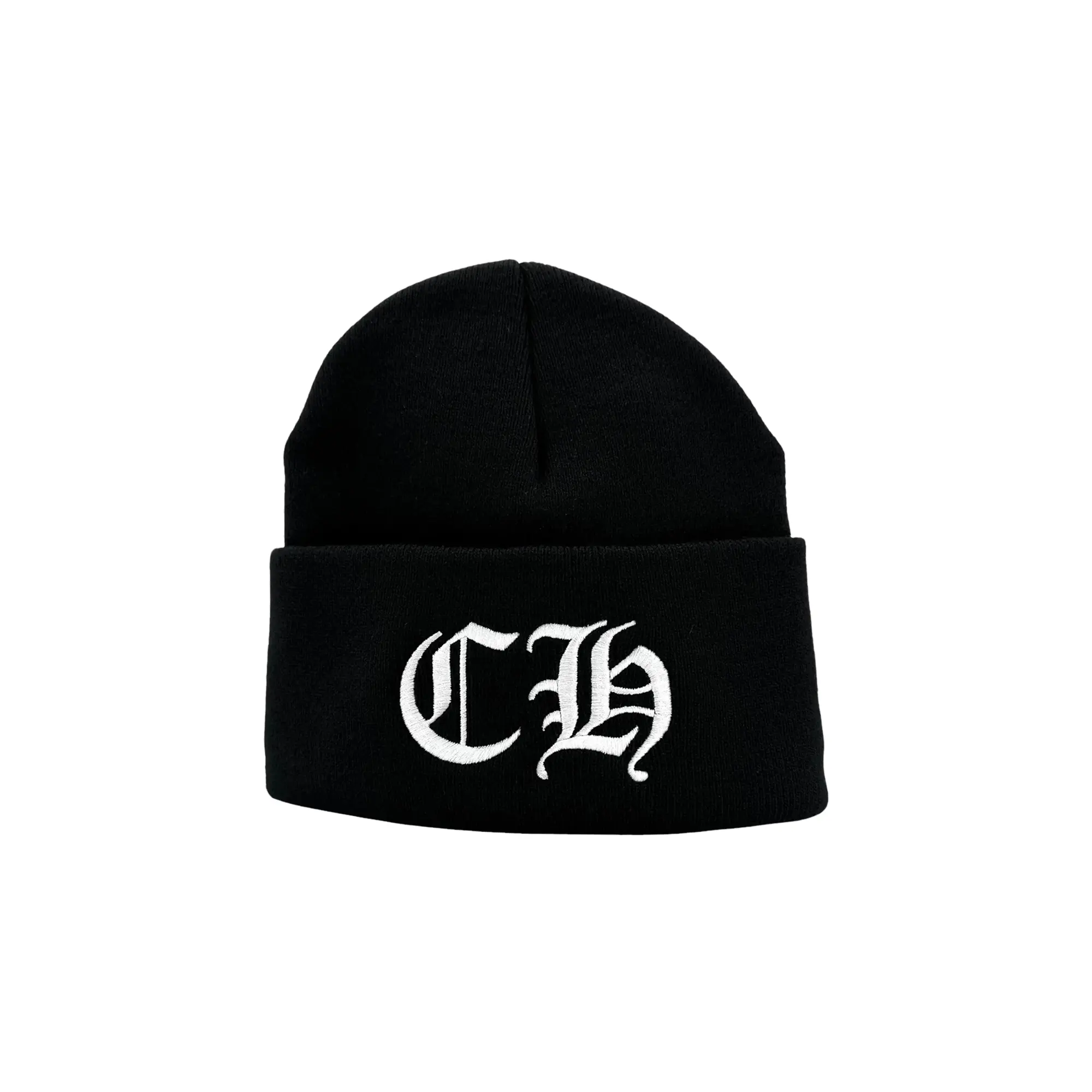 Embroidered CH Logo Beanie "Black" CHRM0702