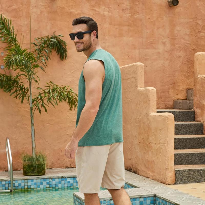 Mens Summer Beach Tank Top Hawaiian Palm Tree Print Sleeveless Muscle Basic Tee Vacation Tops Mens Summer Beach Tank Top Hawaiian Palm Tree Print Sleeveless Muscle Basic Tee Vacation Tops