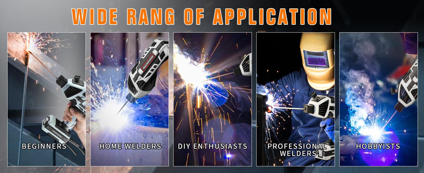 Portable Electric Welding Machine,110V Portable Welder Handheld with IGBT Inverter 5 Variable Current Adjustment,Portable ARC Welder Gun, Fits for 3/32" Wire Rods Gift for Thanksgiving,Christmas,New Year Portable Electric Welding Machine,110V Portable Welder Handheld with IGBT Inverter 5 Variable Current Adjustment,Portable ARC Welder Gun, Fits for 3/32" Wire Rods Gift for Thanksgiving,Christmas,New Year