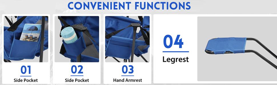 Hammock Recliner Chair, Swing Chair Camping Chair With Pedal, Max 450 lbs Capacity For hammock life Hammock Recliner Chair, Swing Chair Camping Chair With Pedal, Max 450 lbs Capacity For hammock life