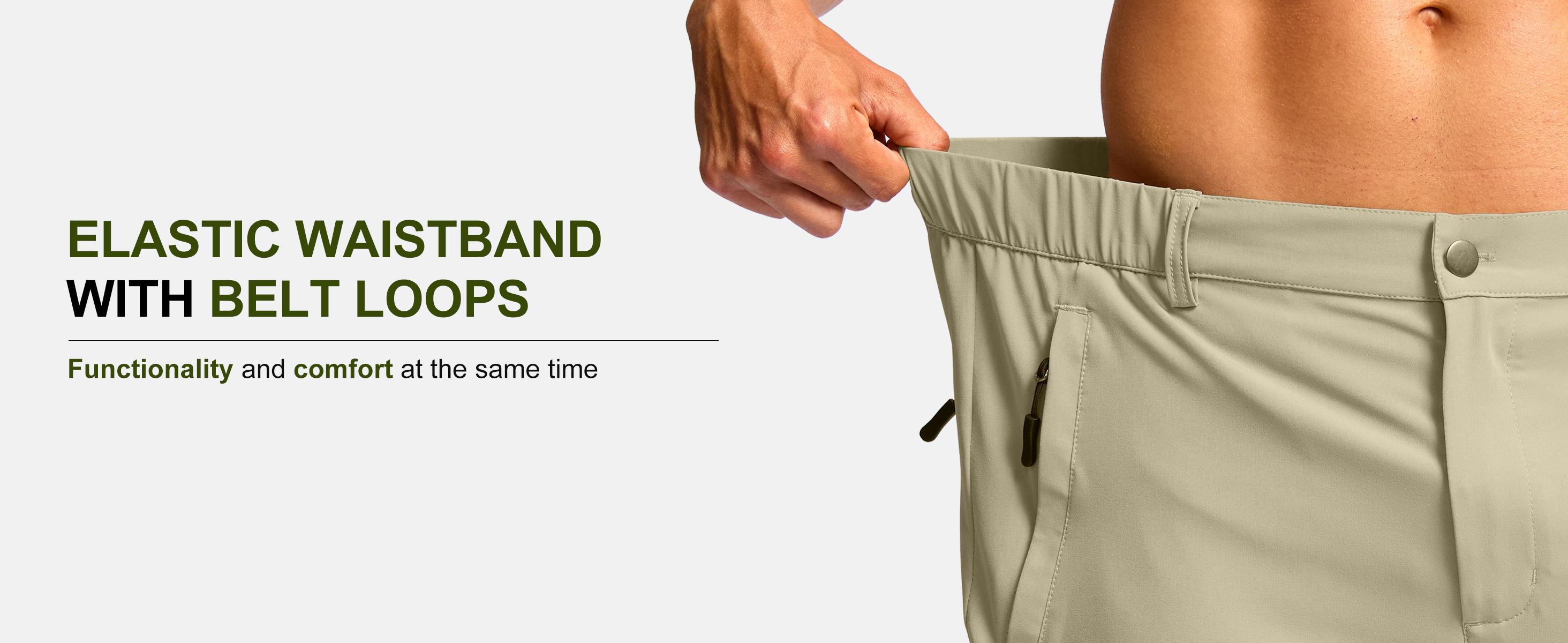 G Gradual Men's Hiking Shorts 7"/9"  Lightewight Casual Shorts for Men Quick Dry Stretch Golf Shorts with 3 Zipper Pockets Summer