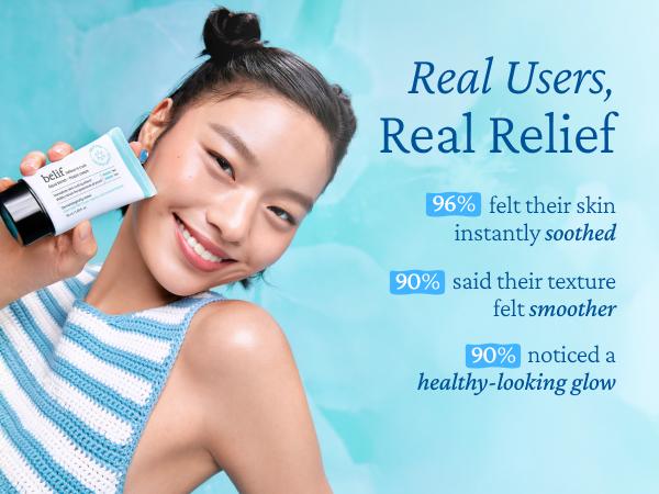 belif Aqua Bomb Frozen Cream - Cooling Relief with Panthenol & Niacinamide, Soothing & Hydrating Moisturizer, Depuff with Caffeine, Non-comedogenic, Lightweight, Korean Skincare, hydration multiplier, radiance revitalizing, moisturizing, moisture