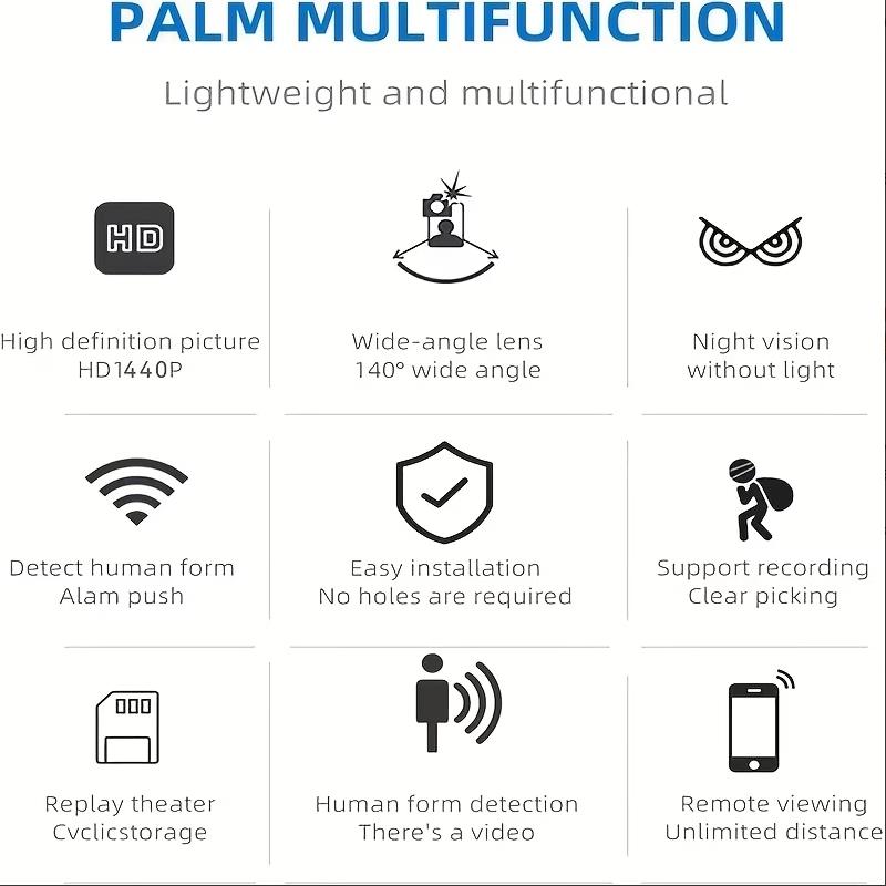 4 Pack X5 Mini Spy Camera Wireless Hidden,1080P HD 5G WiFi Nanny Cam with 32GB SD Card Included, Motion Detection, Long Battery Life,Portable Small Security Camera for Home/Office Indoor Surveillance